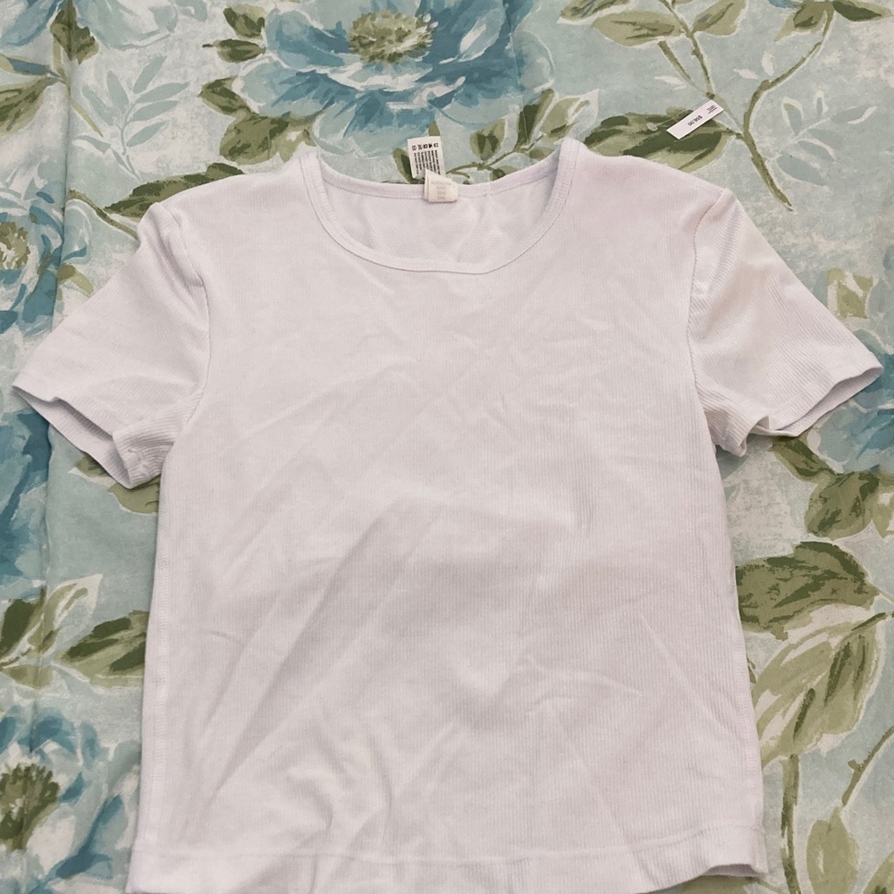 Yogalicious White Short Sleeve Tee
